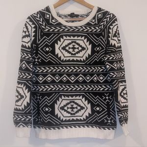 F21 Tribal Sweater